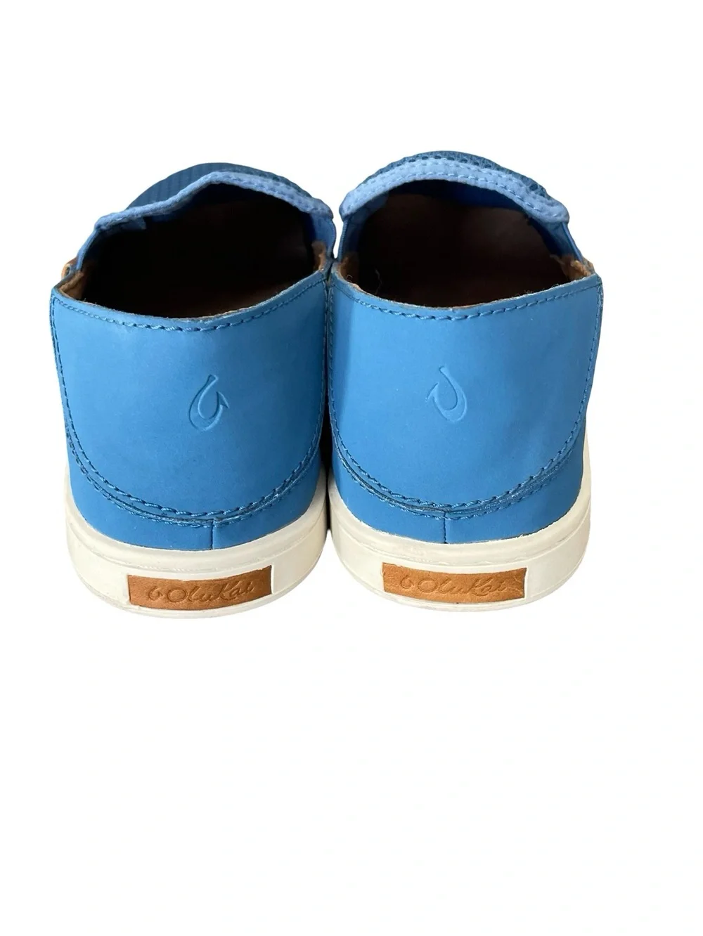 OluKai Pehuea Blue Sneakers Shoes Size 6